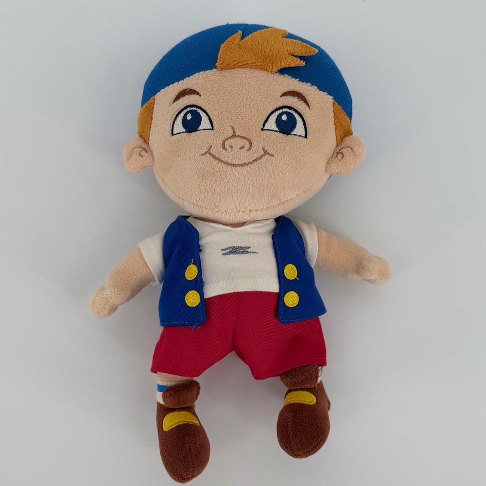 Disney Junior Jake and the Never Land Pirates CUBBY 9"Plush Toy Stuffed Figure